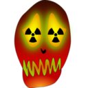 Skull And Nuclear Warning