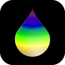 download Rainbow Drop clipart image with 45 hue color