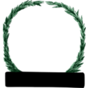 download Peace Wreath Green clipart image with 45 hue color
