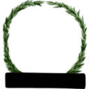 download Peace Wreath Green clipart image with 0 hue color