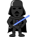 download Comic Characters Darth clipart image with 225 hue color