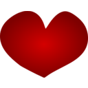 download Cuore Heart clipart image with 0 hue color
