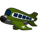 download Funny Military Airplane clipart image with 0 hue color