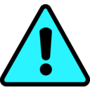 download Warning Icon clipart image with 135 hue color