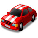 download Little Red Racing Car clipart image with 0 hue color