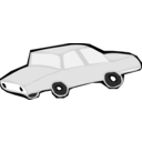 download Car clipart image with 0 hue color