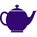 download Jubilee Tea Pot Blue clipart image with 45 hue color