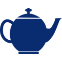 download Jubilee Tea Pot Blue clipart image with 0 hue color