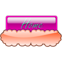 download Cloud Button 3 clipart image with 135 hue color