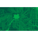 download Circuit Board clipart image with 45 hue color