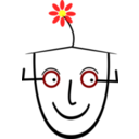 Human With Flower