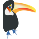 download Toucan Toco clipart image with 0 hue color