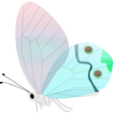 download Transp Butterfly clipart image with 135 hue color