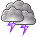 download Tango Weather Storm clipart image with 225 hue color