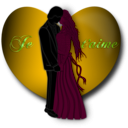 download Je Taime Valentine clipart image with 45 hue color