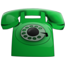 download Red Phone clipart image with 135 hue color