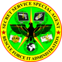 Secret Service Special Agent Rescue Force It Administration Badge