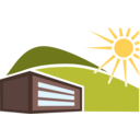download Sunny Summer House clipart image with 0 hue color