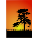 download Cedar Sunset clipart image with 0 hue color