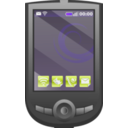download Pda Graphite clipart image with 225 hue color