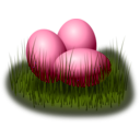 download Egg In Grass clipart image with 315 hue color