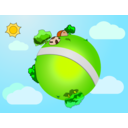 download Little World clipart image with 0 hue color