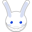 download Rabbit clipart image with 225 hue color
