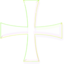 download Holy Greek Color Cross clipart image with 45 hue color