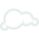 download Set Of Soft Clouds clipart image with 315 hue color
