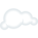download Set Of Soft Clouds clipart image with 0 hue color