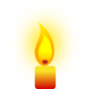 download Burning Candle clipart image with 0 hue color