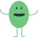 download Green Monster clipart image with 0 hue color