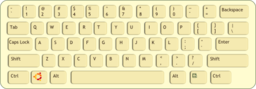 Qwerty Keyboard Path