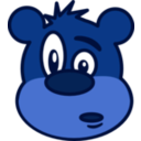 download Bear Peterm 01 clipart image with 225 hue color
