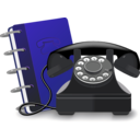 download Phone clipart image with 225 hue color