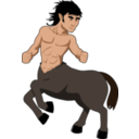 download Centaur clipart image with 0 hue color