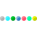 download Colorful Circle Icon Backgrounds clipart image with 135 hue color