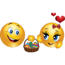 download Lover Eastern Smiley Emoticon clipart image with 0 hue color