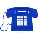download Red Phone clipart image with 225 hue color