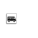 Bus Icon For Use With Signs Or Buttons