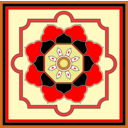 download Orient Carpet Design clipart image with 0 hue color
