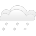 download Overcloud Snowfall clipart image with 135 hue color