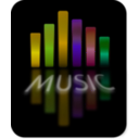 download Music Equalizer 6 clipart image with 45 hue color