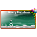 download Merry Christmas 2010 clipart image with 315 hue color