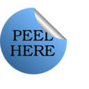 Peel Sticker