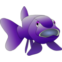 download Brown Fish clipart image with 225 hue color