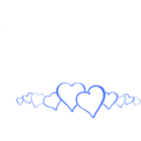 download Hearts clipart image with 225 hue color