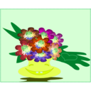 download Cheerful Bouquet clipart image with 45 hue color
