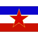 download Flag Of Yugoslavia Historic clipart image with 0 hue color