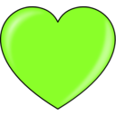 download Gold Heart clipart image with 45 hue color